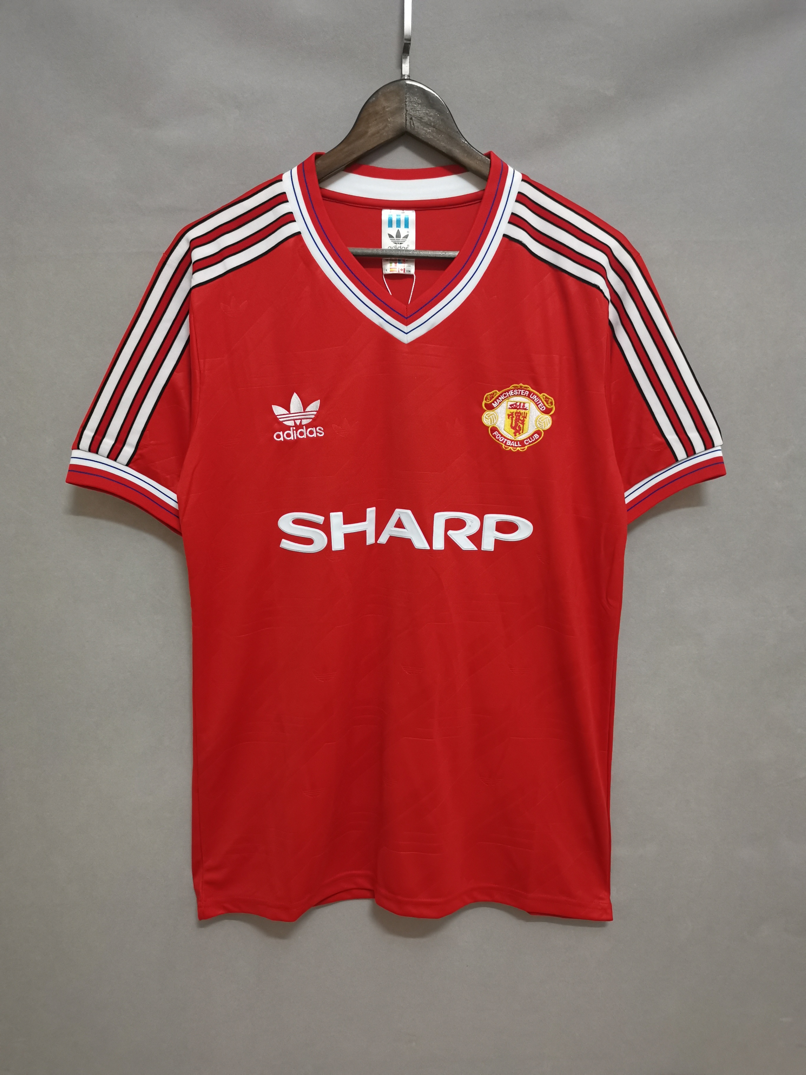 86-88 M-anchester U-nited Home Retro Soccer Jerseys Yupoo
