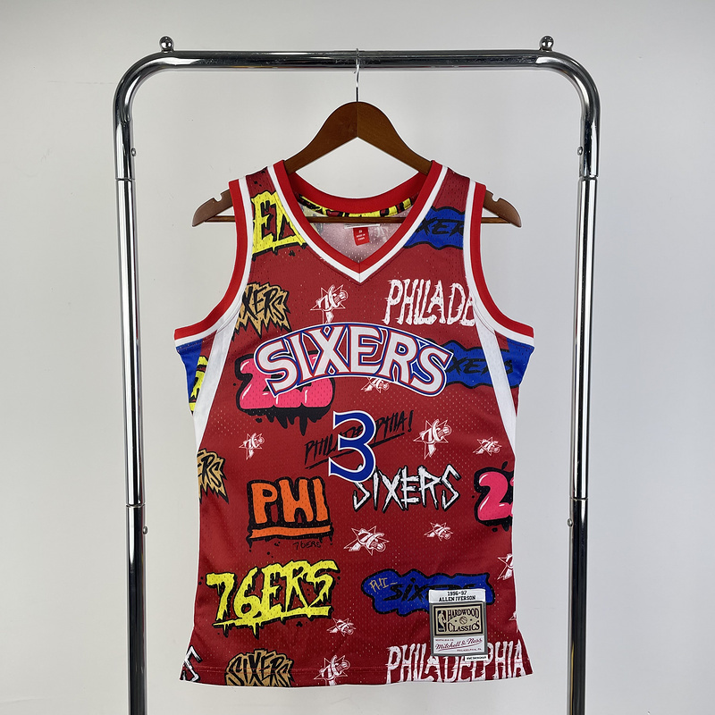 76ers #3 Retro Hot Press