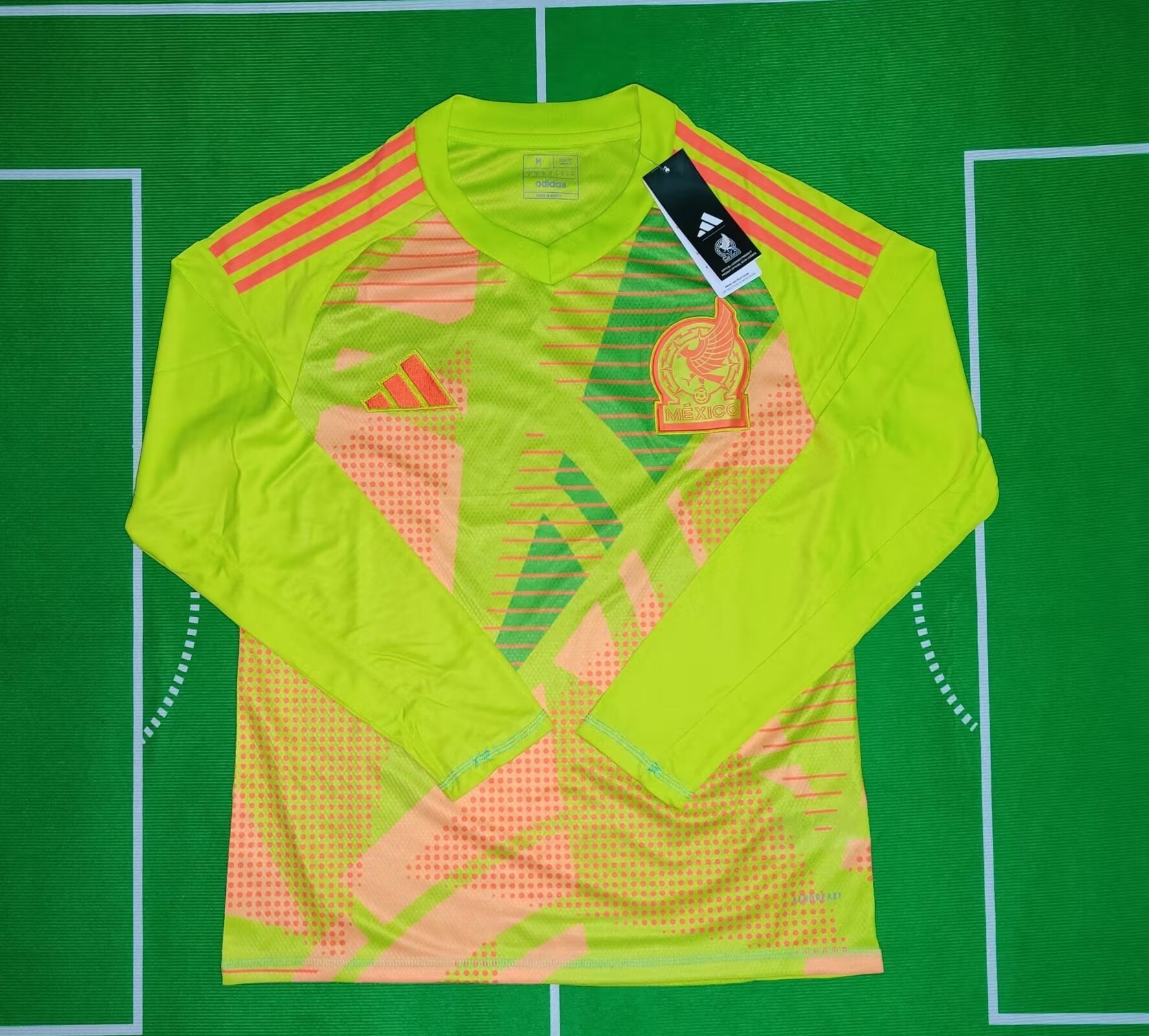 2024 Mexico Goalkeeper Long Sleeve Soccer Jerseys Yupoo