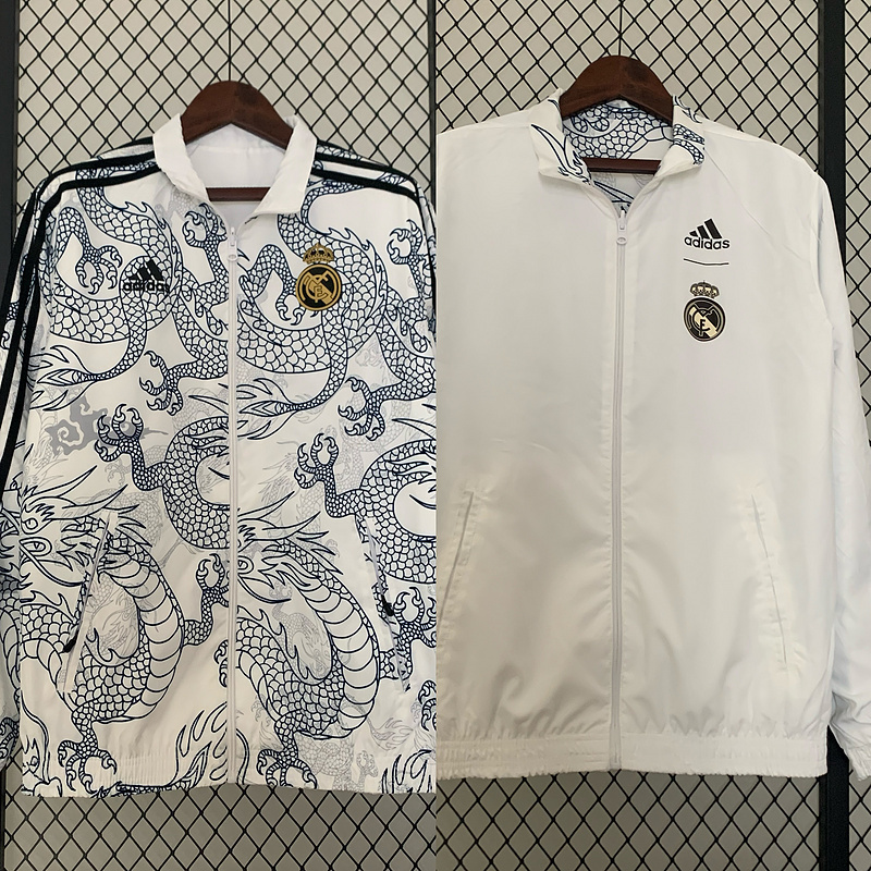 23-24 Real Madrid Both Windbreaker Jackets Yupoo