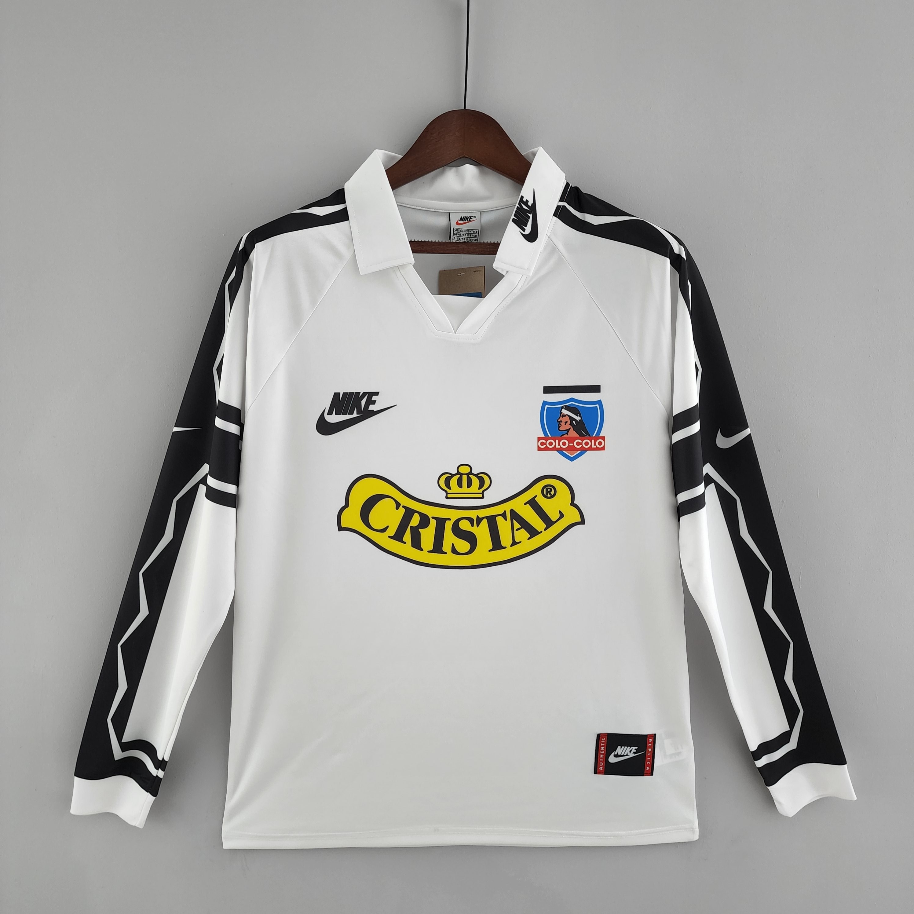 1995 Colo Colo Home Retro Long Sleeve Soccer Jerseys Yupoo