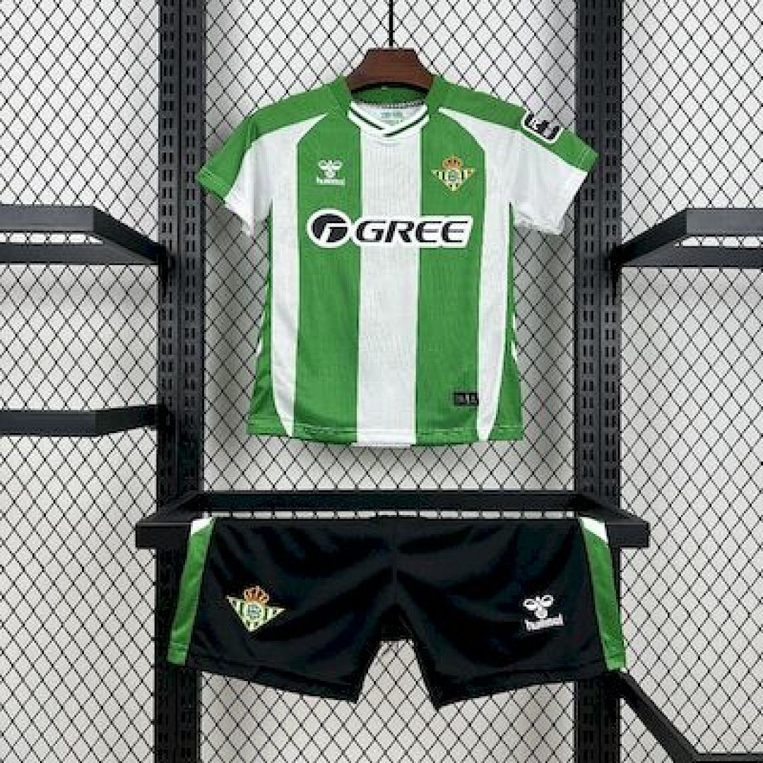 Real Betis 2025/26 Home Kids Kit