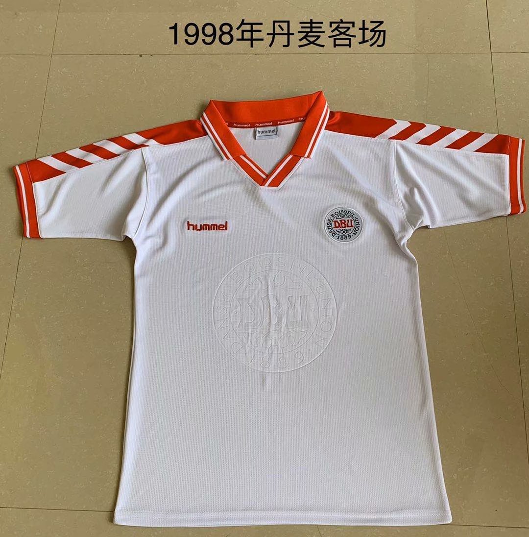 1988 Denmark Away Retro Soccer Jerseys Yupoo