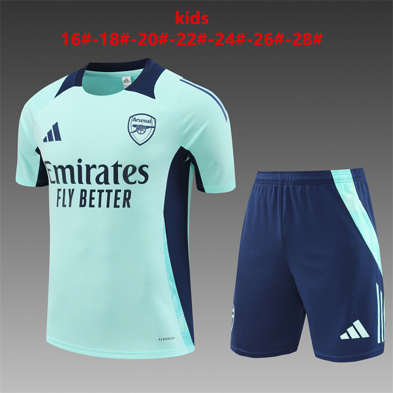 24-25 Arsenal Kids Training Soccer Jerseys Yupoo