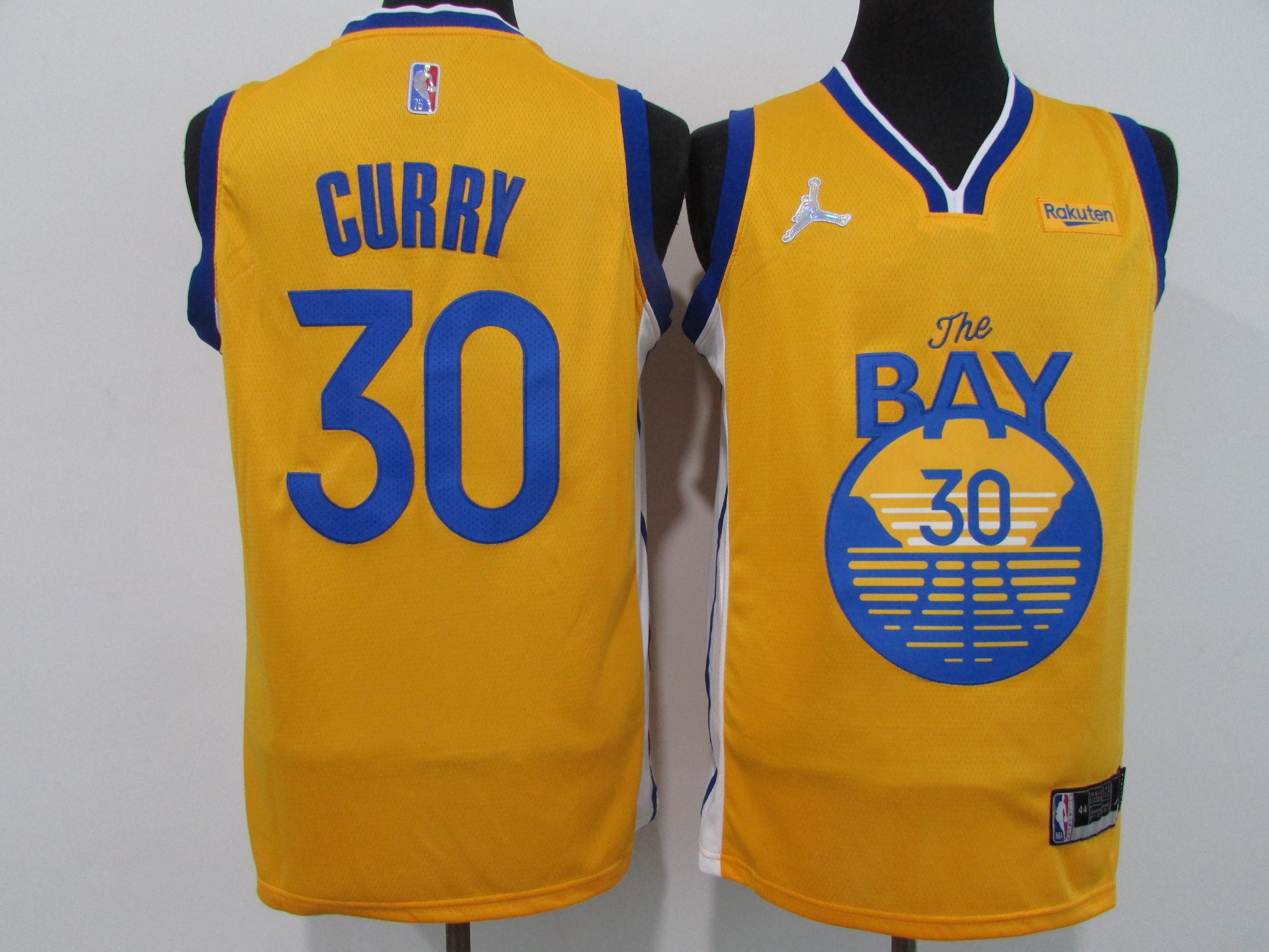 Warriors #30 75th Anniversary Embroidery
