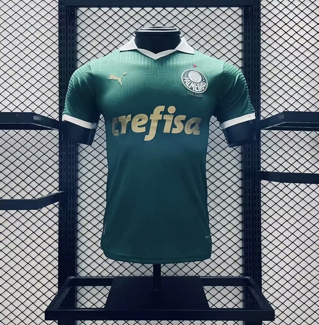 24-25 Palmeiras Home Player Version Soccer Jerseys Yupoo