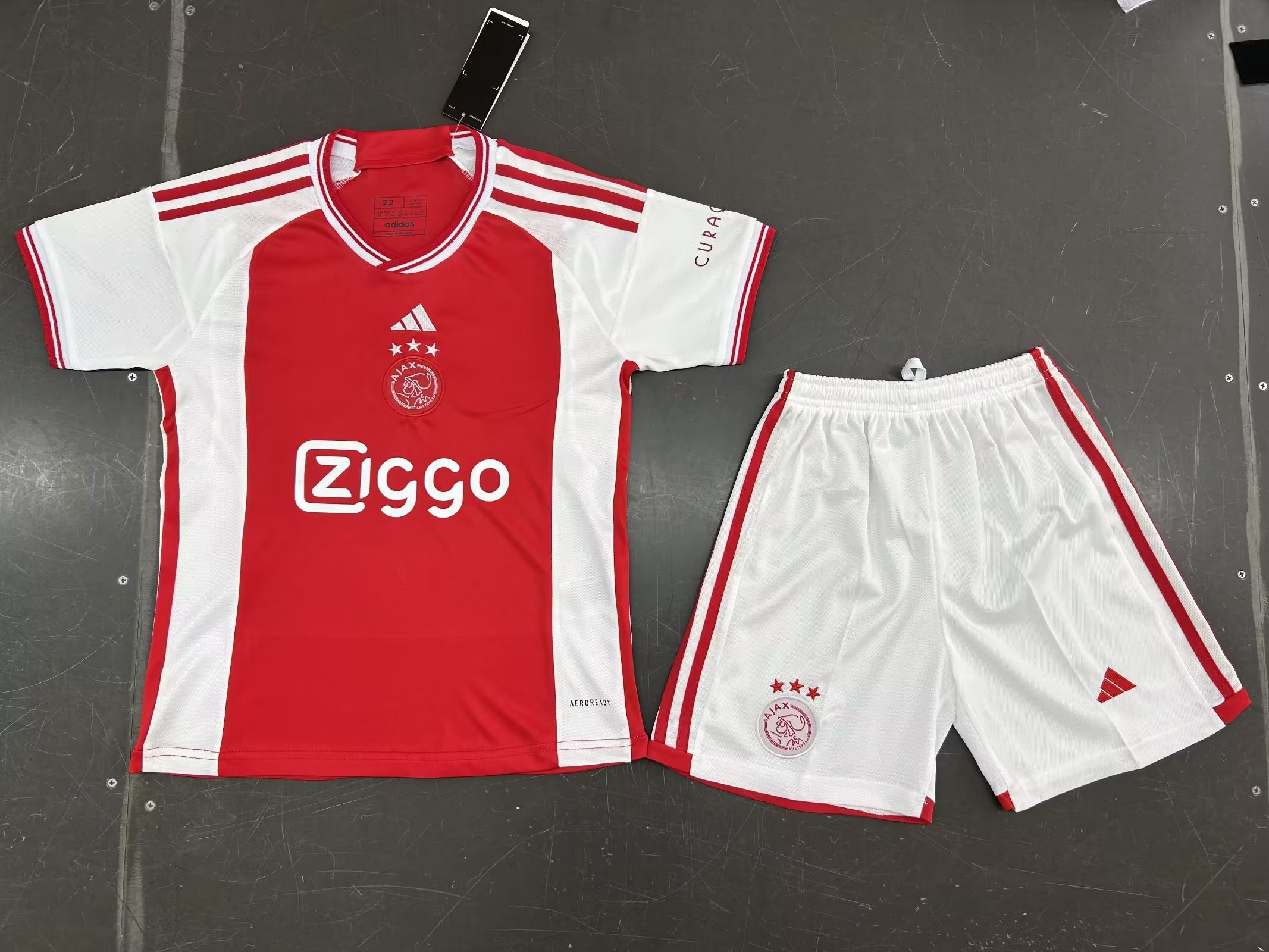 23-24 Ajax Home Kids Soccer Jerseys Yupoo