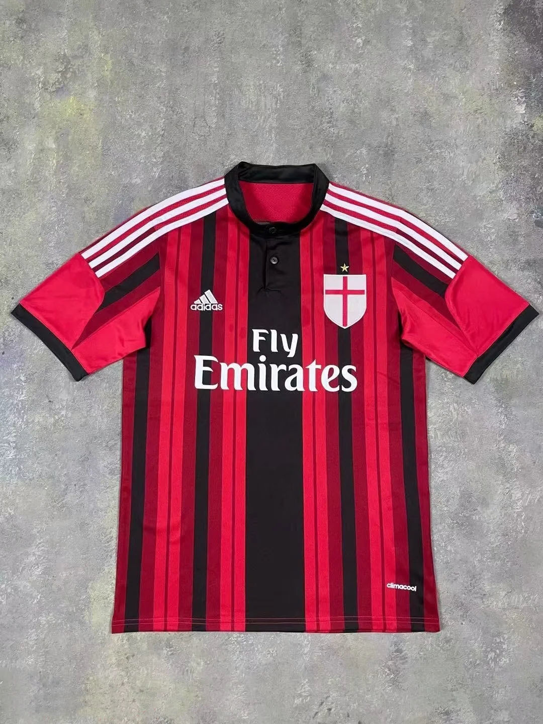 14-15 AC Milan Home Retro Soccer Jerseys Yupoo
