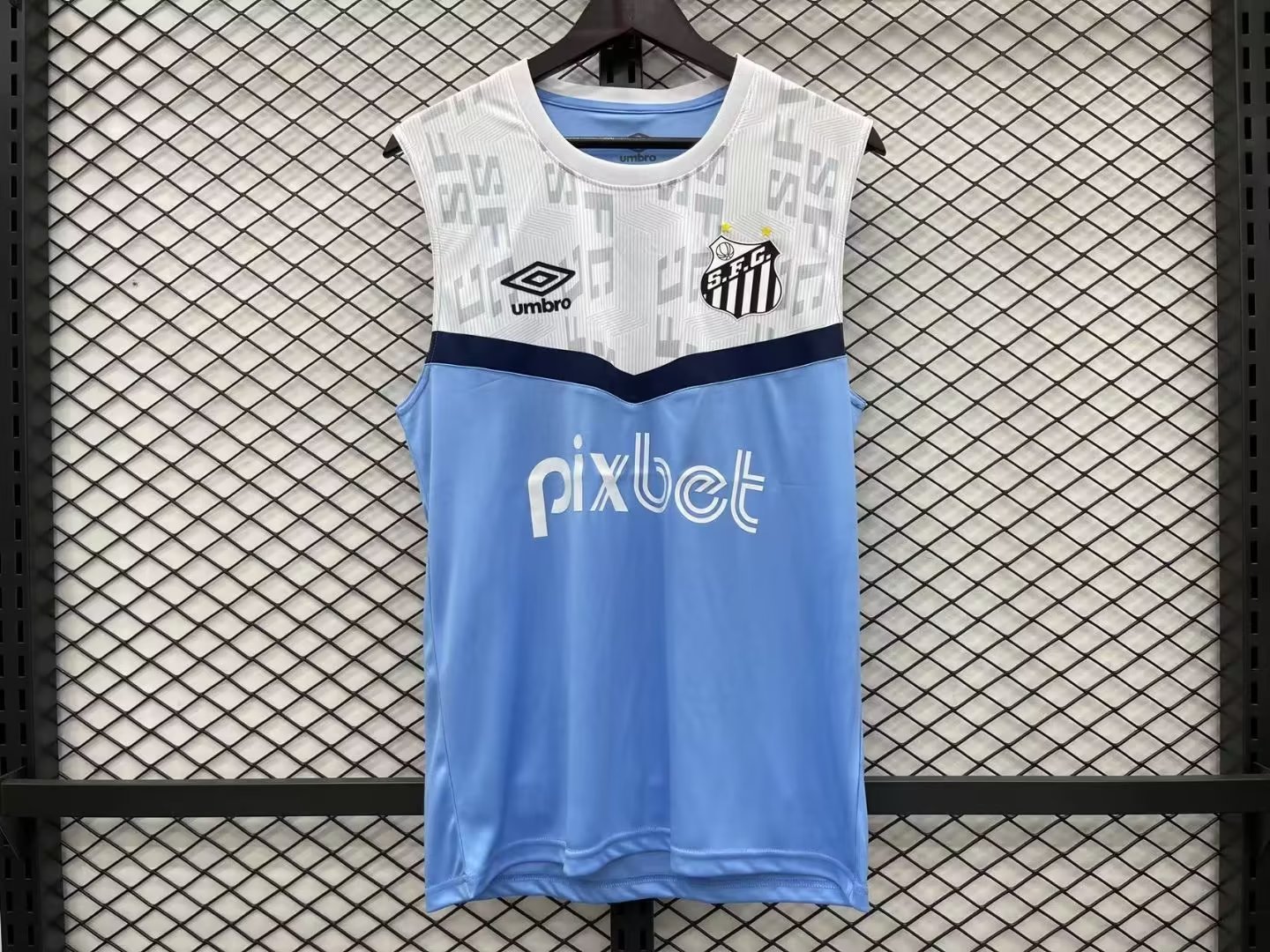 23-24 Santos Training Soccer Vest Yupoo
