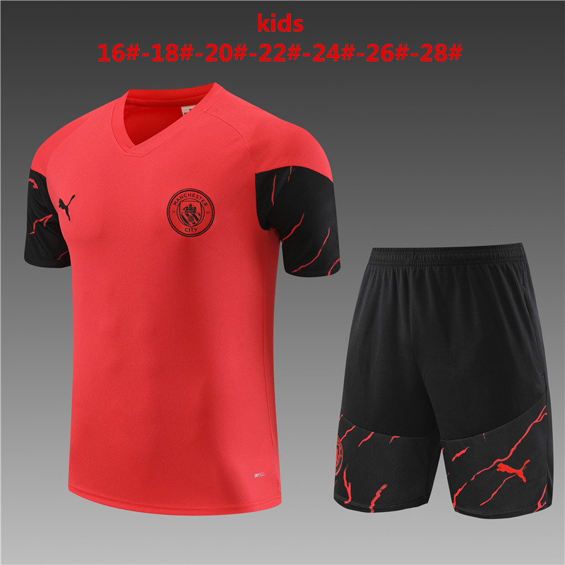 23-24 Manchester City Training Kids Soccer Jerseys Yupoo
