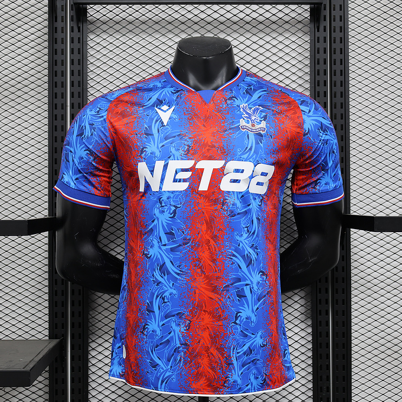 24-25 Crystal Palace Home Player Version Soccer Jerseys Yupoo