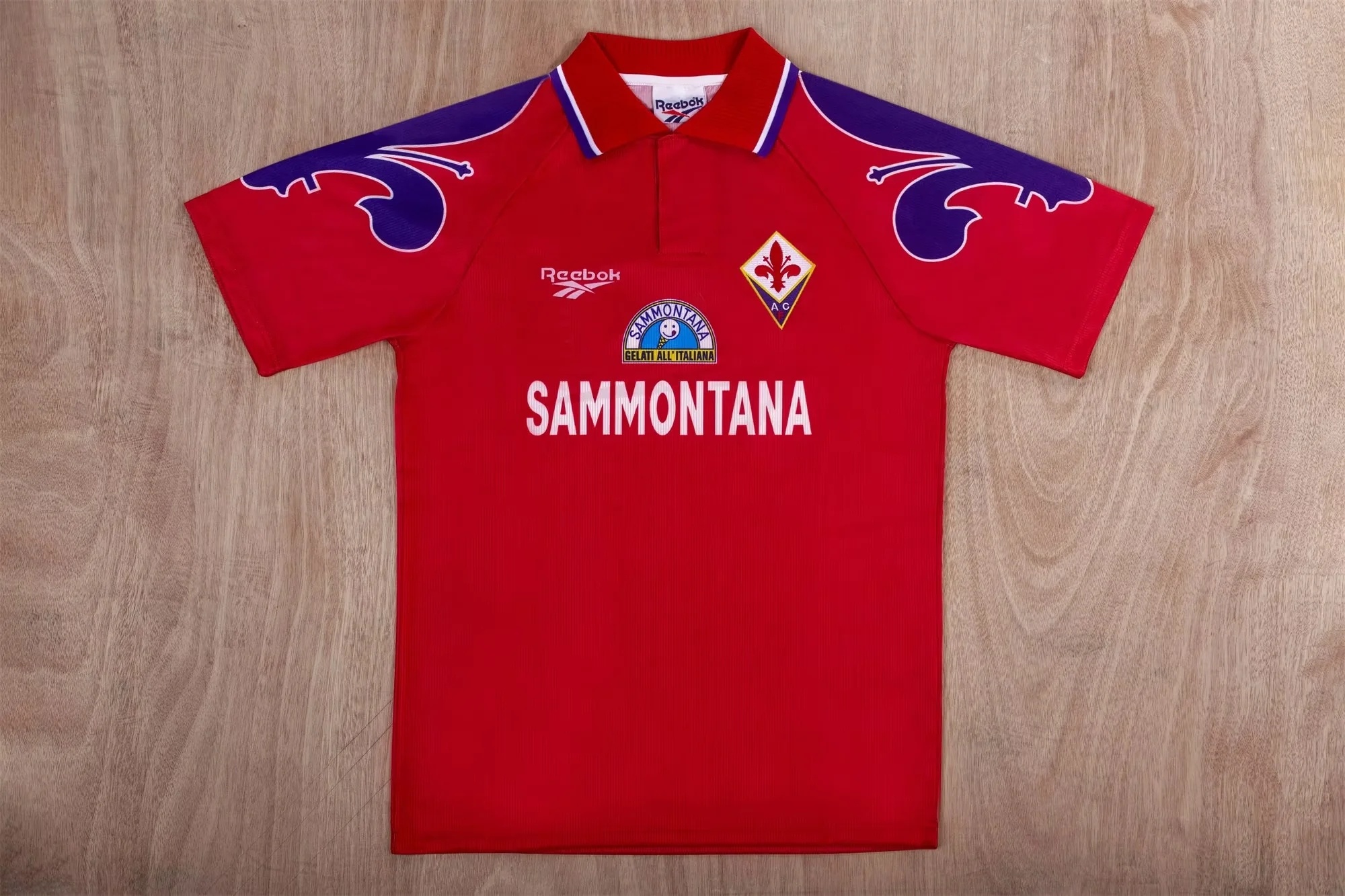 1995-96 Fiorentina Away Retro Soccer Jerseys Yupoo