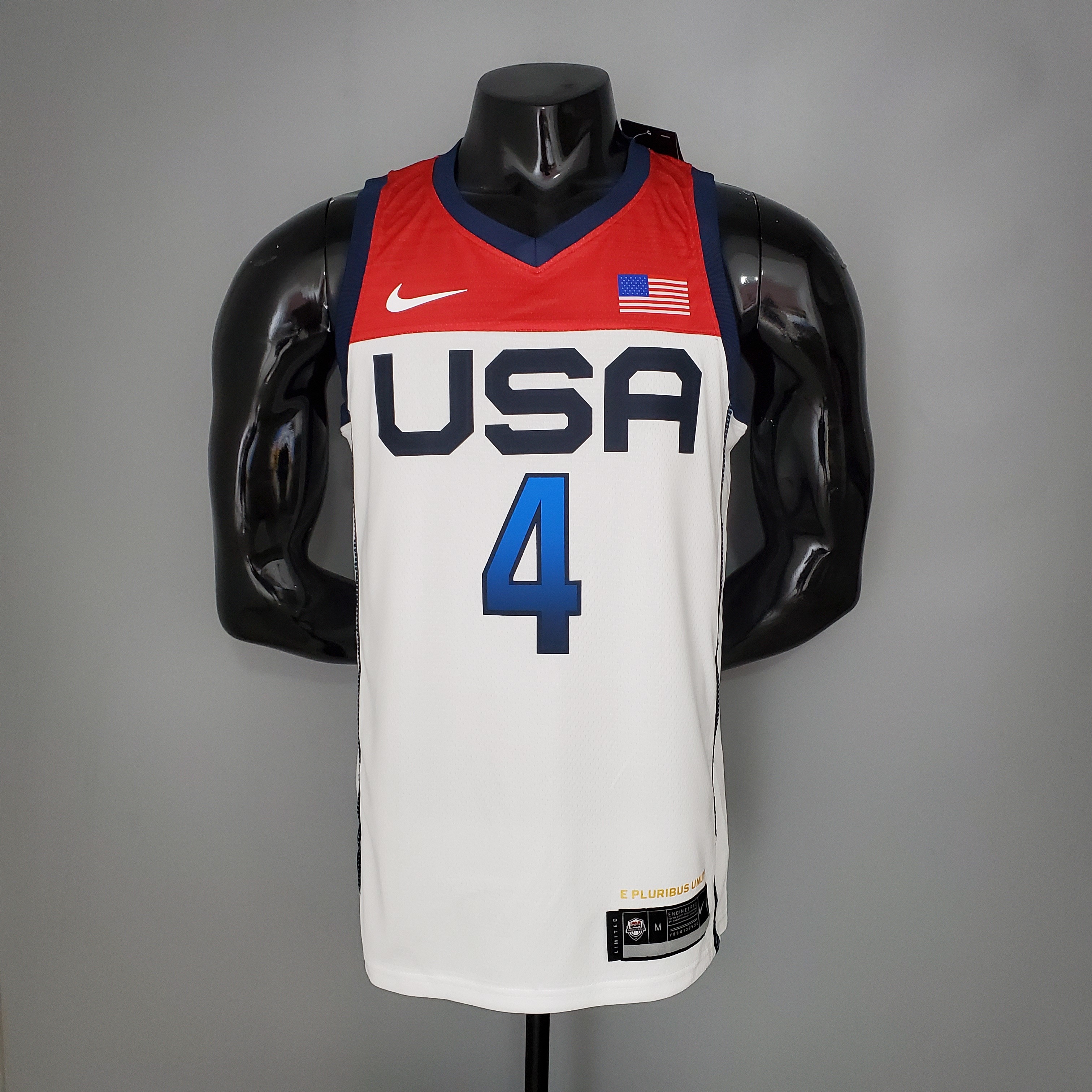 2021 Olympic Games BEAL#4 USA Team USA White Red NBA Jersey S-XXL