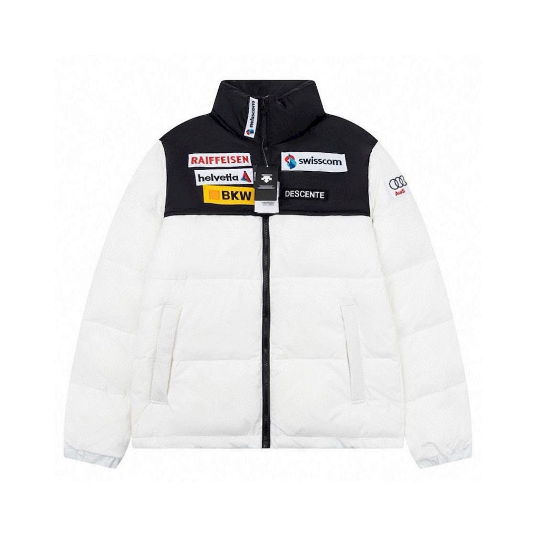 Descente X Audi Ski White Down Jacket