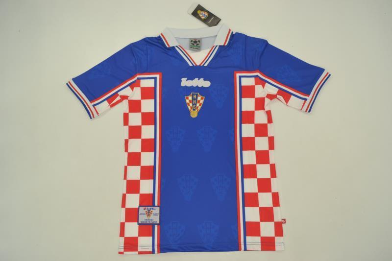 Croatia away 1998 World Cup Retro version