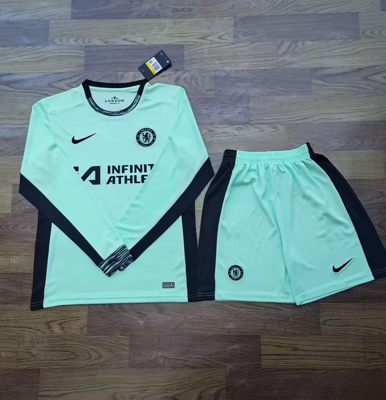 23-24 Chelsea Third Long Sleeve Soccer Jerseys Yupoo