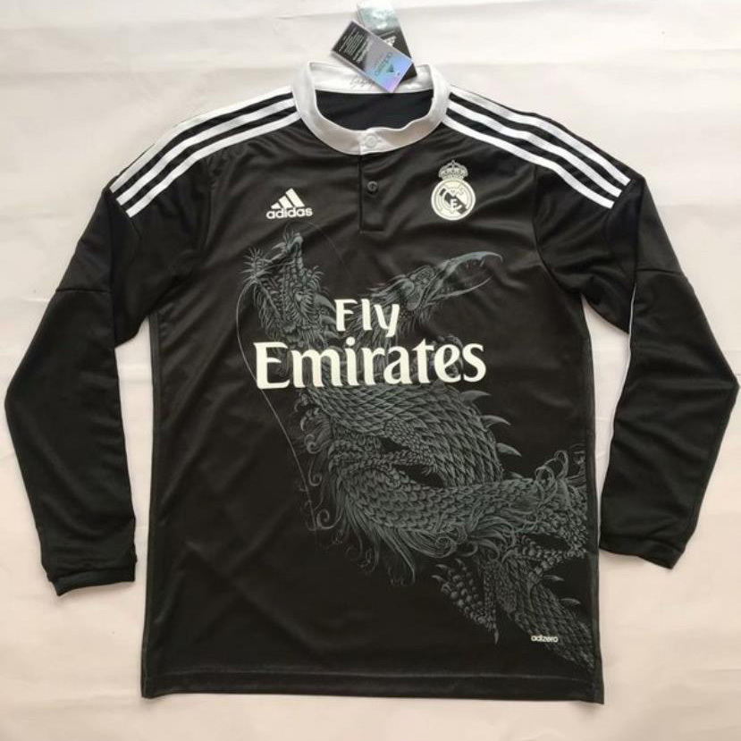 14-15 Real Madrid Third Retro Long Soccer Jerseys Yupoo