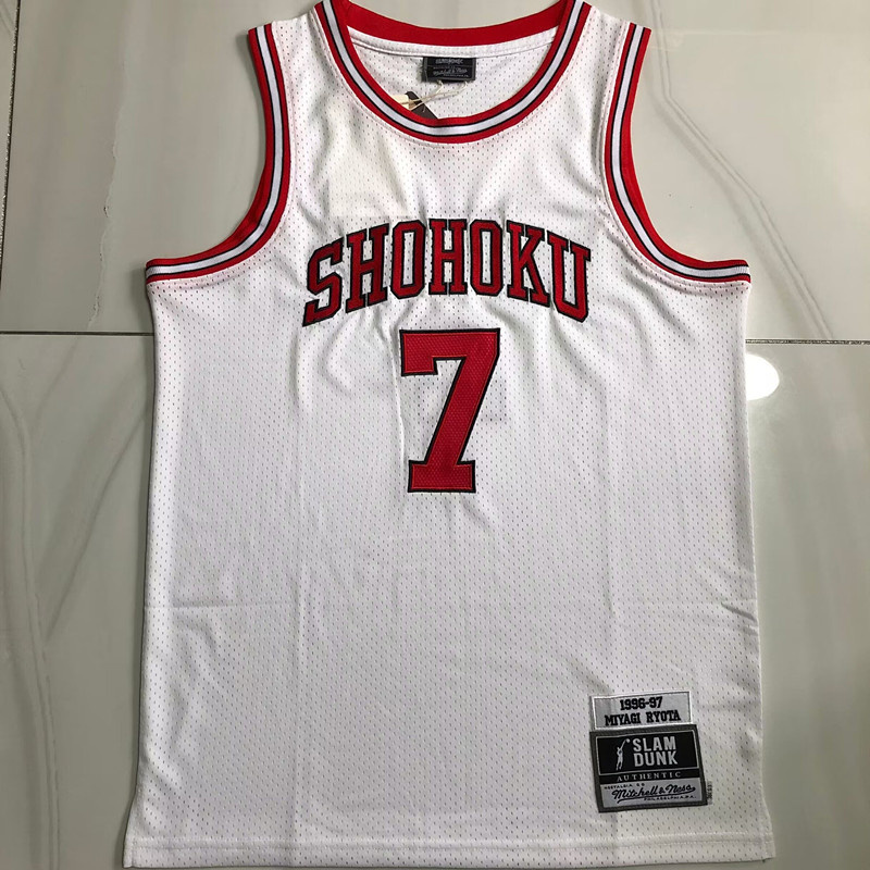 MN Slam Dunk Expert 7 # Cherry Wood Flower Path White S-XXL