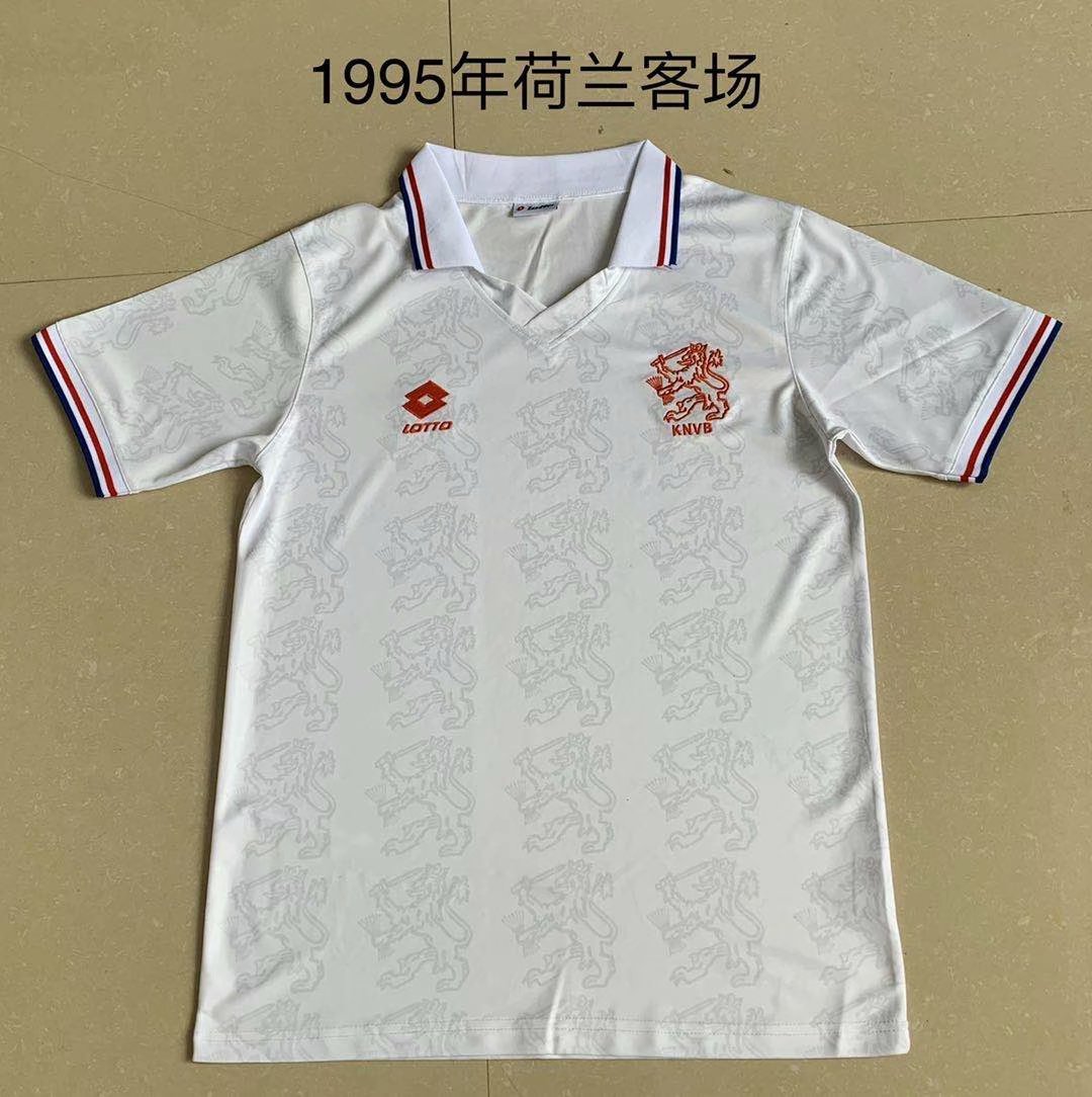 1995 Netherlands Away Retro Soccer Jerseys Yupoo