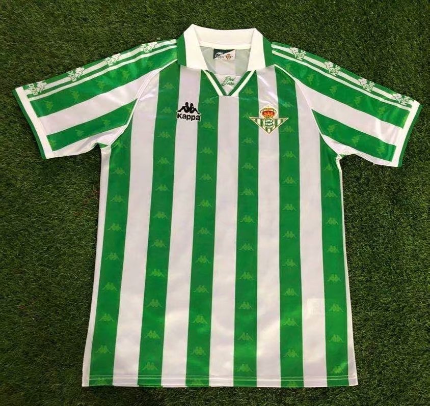 95-97 Real Betis Home Retro Soccer Jerseys Yupoo