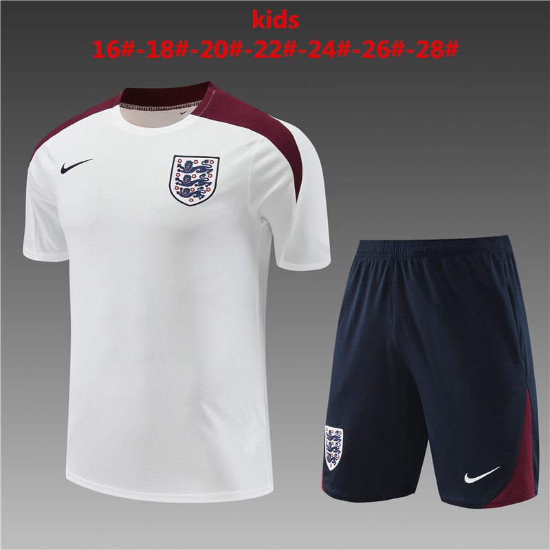 2024 England Kids Training Soccer Jerseys Yupoo