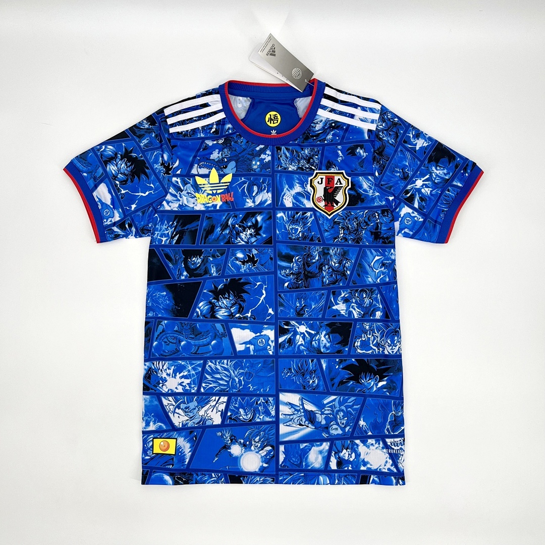 Japan 2024/25 Concept Anime Goku Dragon Ball Jersey S-XXL