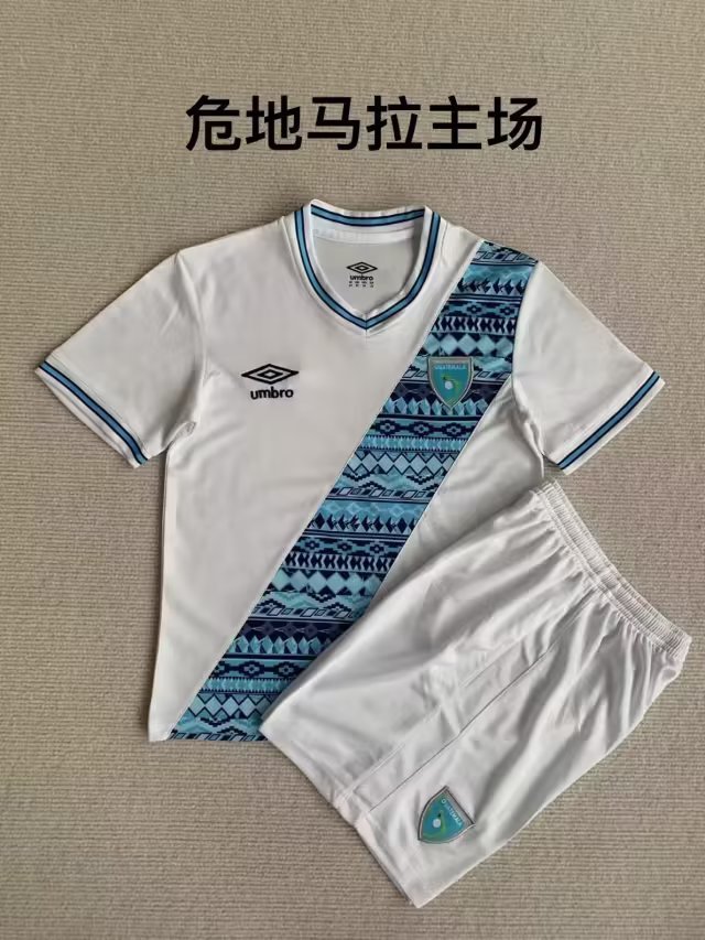 23-24 Guatemala Home Kids Soccer Jerseys Yupoo
