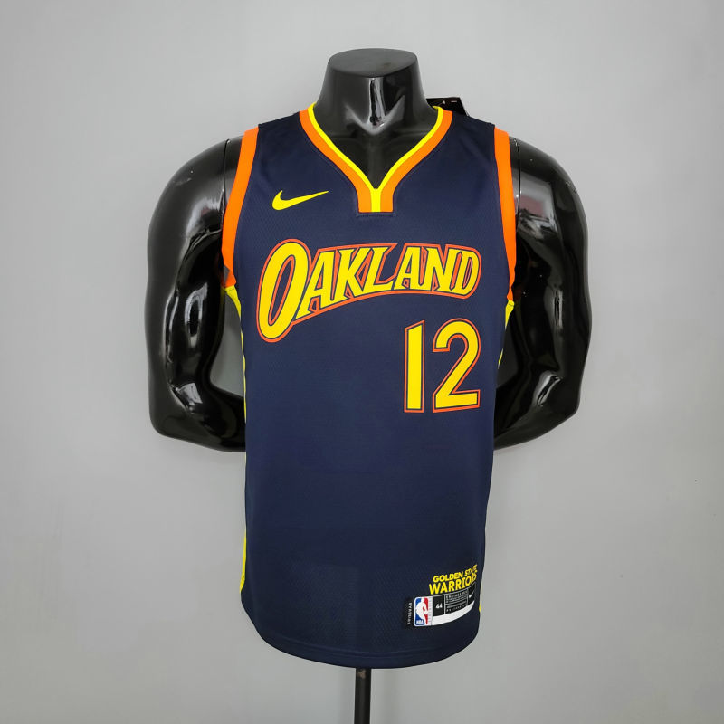New Warriors OUBRE JR.#12 Black S-XXL