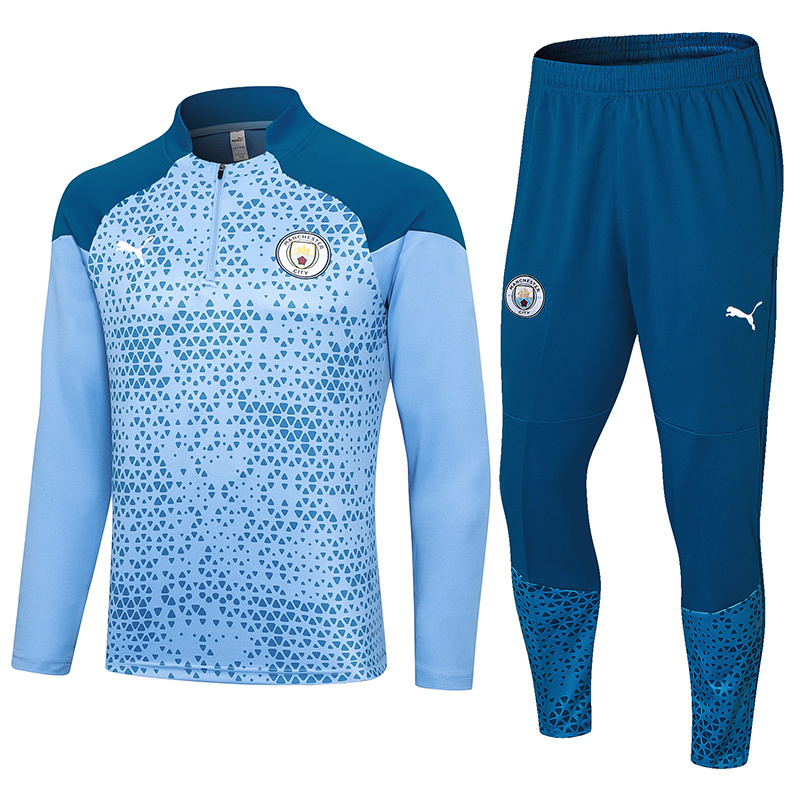23-24 Manchester City Long Sleeve Training Suit Yupoo