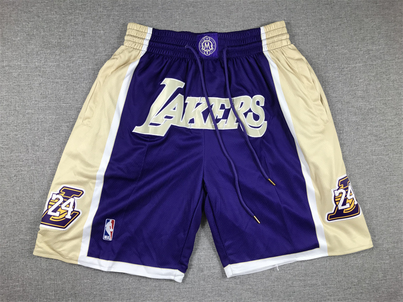 2023 Lakers Pocket Shorts