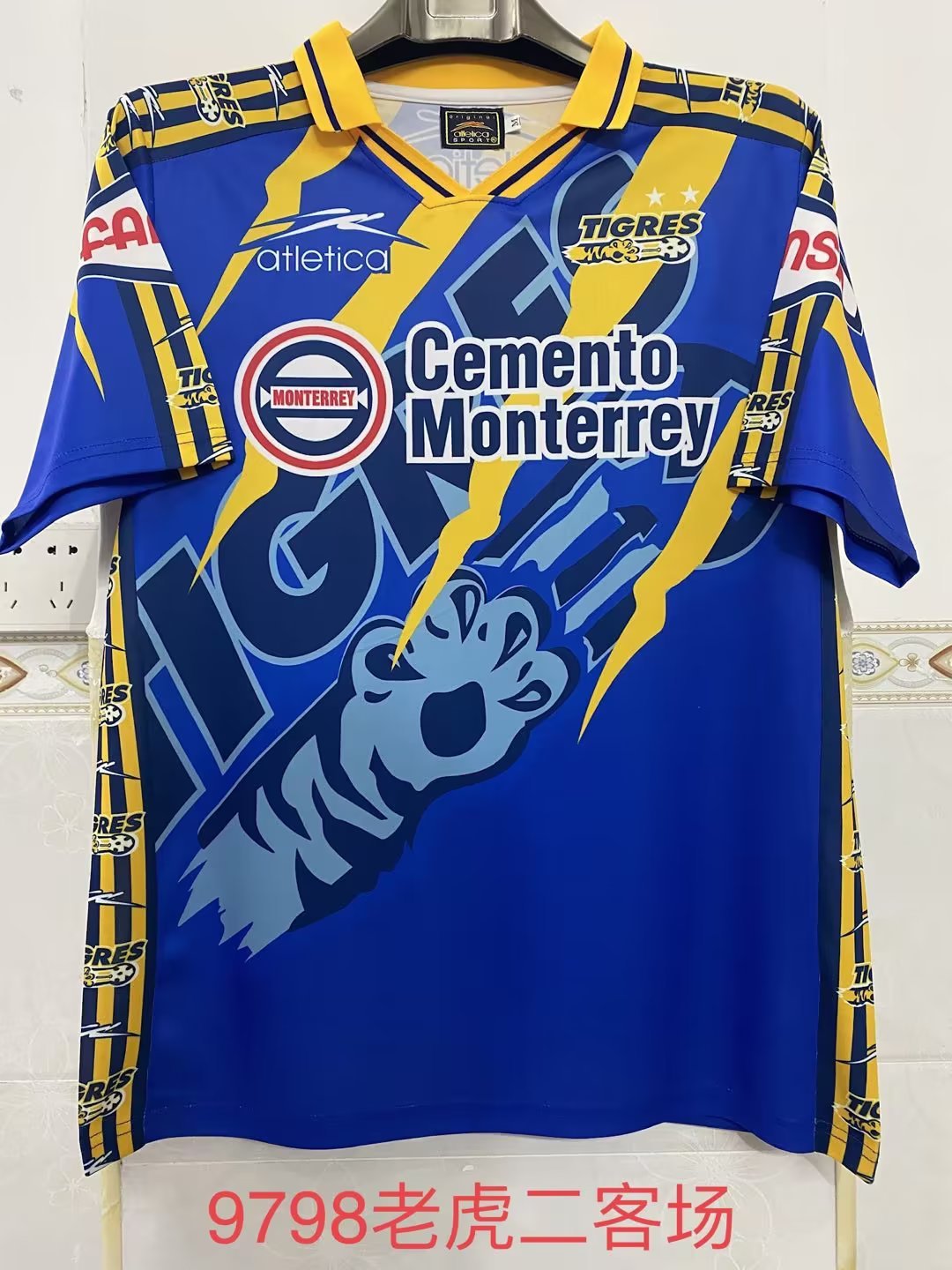 1997-98 Tigres Third Retro Soccer Jerseys Yupoo