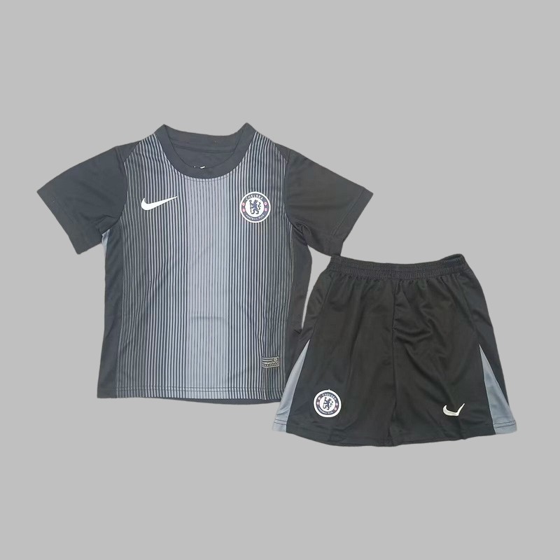 25-26 Chelsea Goalkeeper Kids Cheap Soccer Jerseys Yupoo
