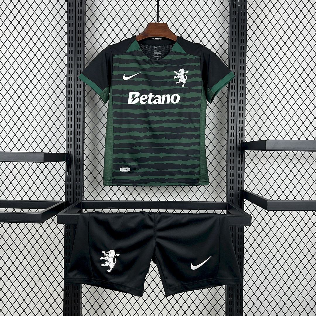 Kids Sporting CP 2025/26 Goalkeeper Kit