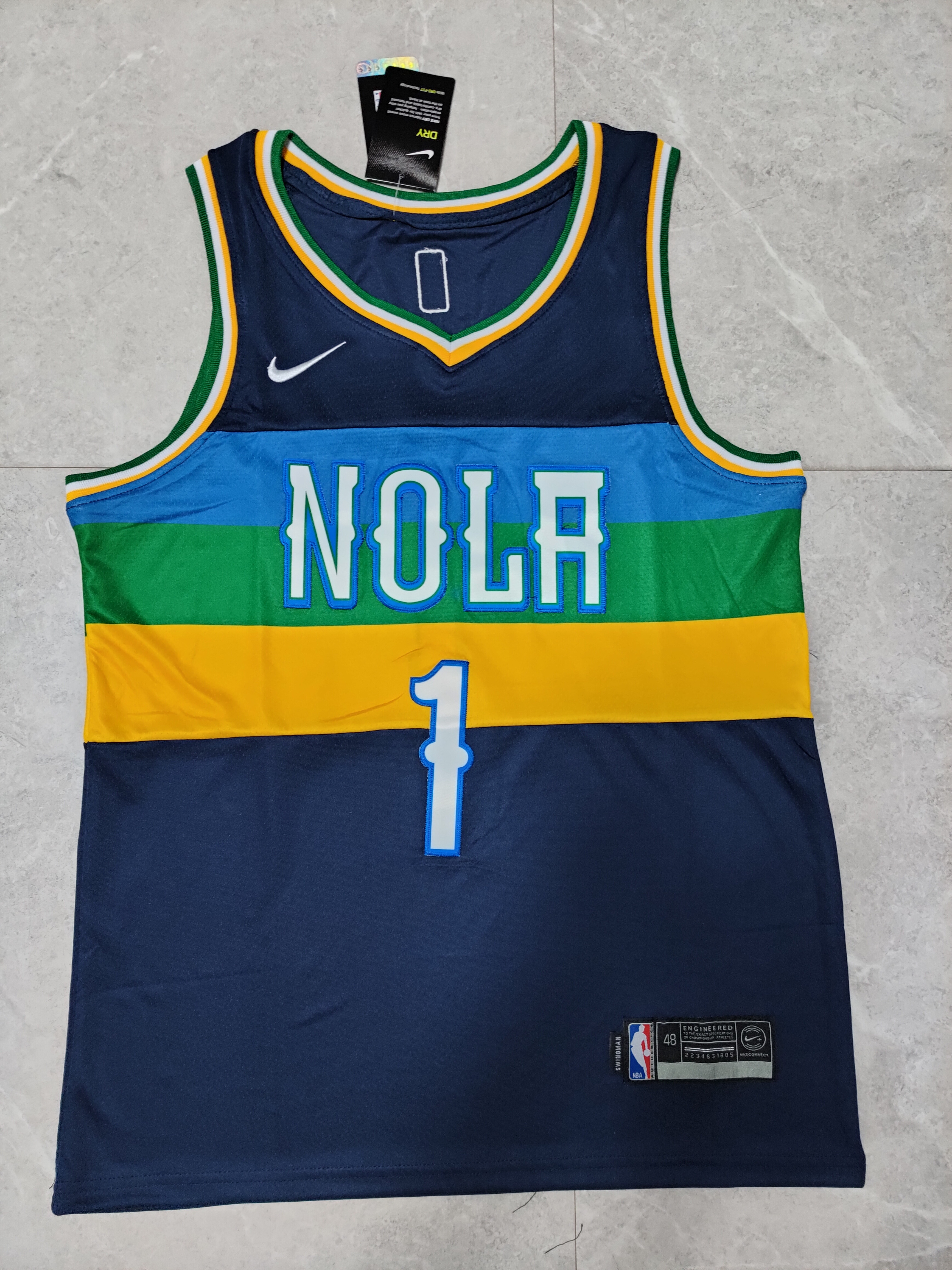 2023 Pelicans #1 Embroidery