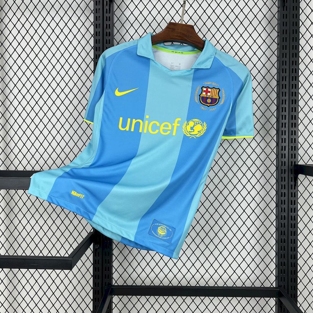 Barcelona 2007/08 Away Retro Jersey
