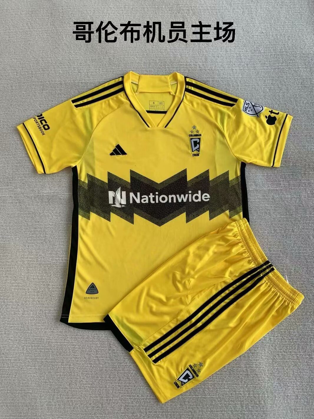 24-25 Columbus Crew Home Soccer Jerseys Yupoo