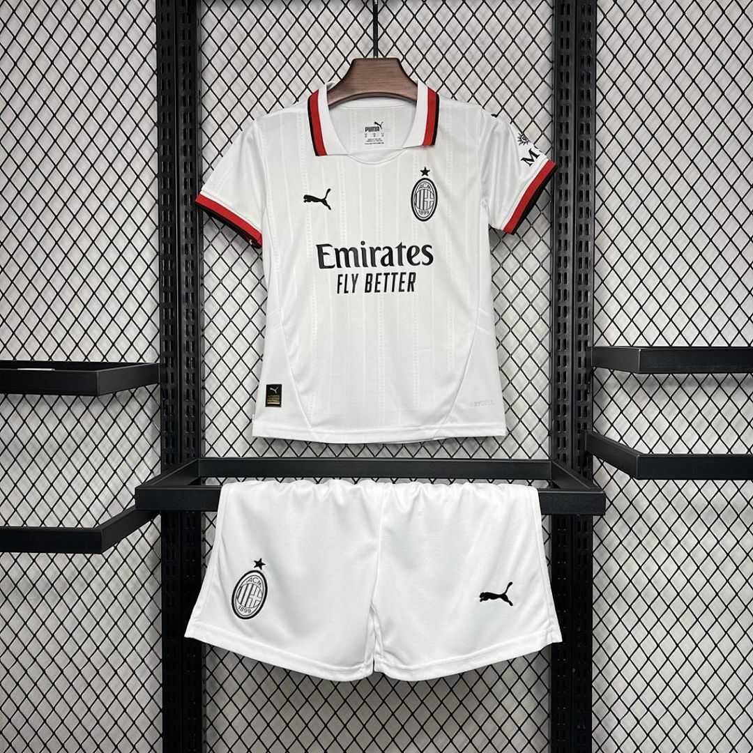 AC Milan 2024/25 Away Kids Kit