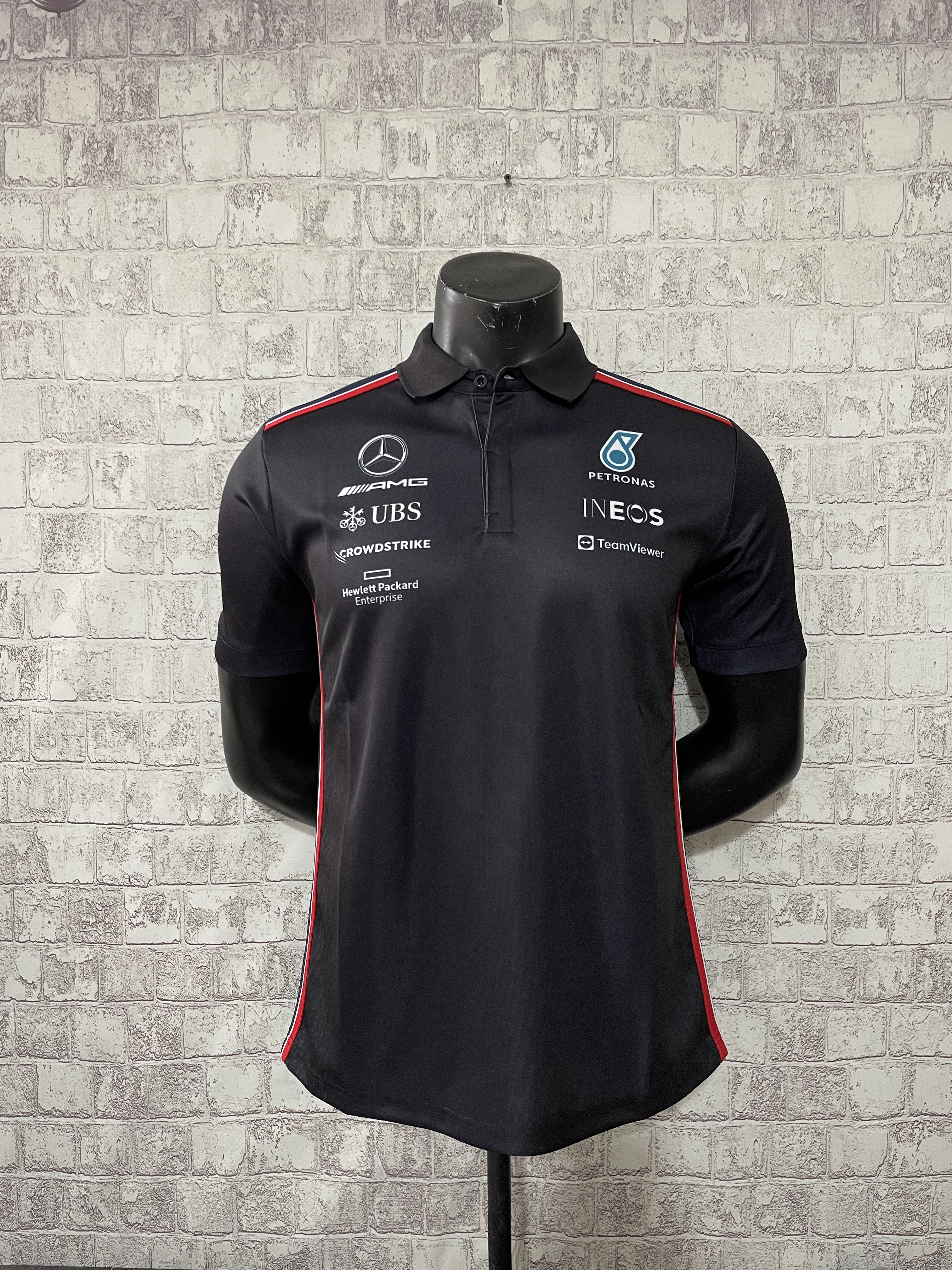 2023 F1 Mercedes Black Polo