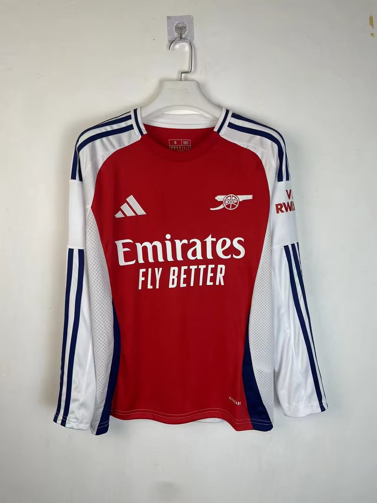 24-25 Arsenal Home Long Sleeve Soccer Jerseys Yupoo