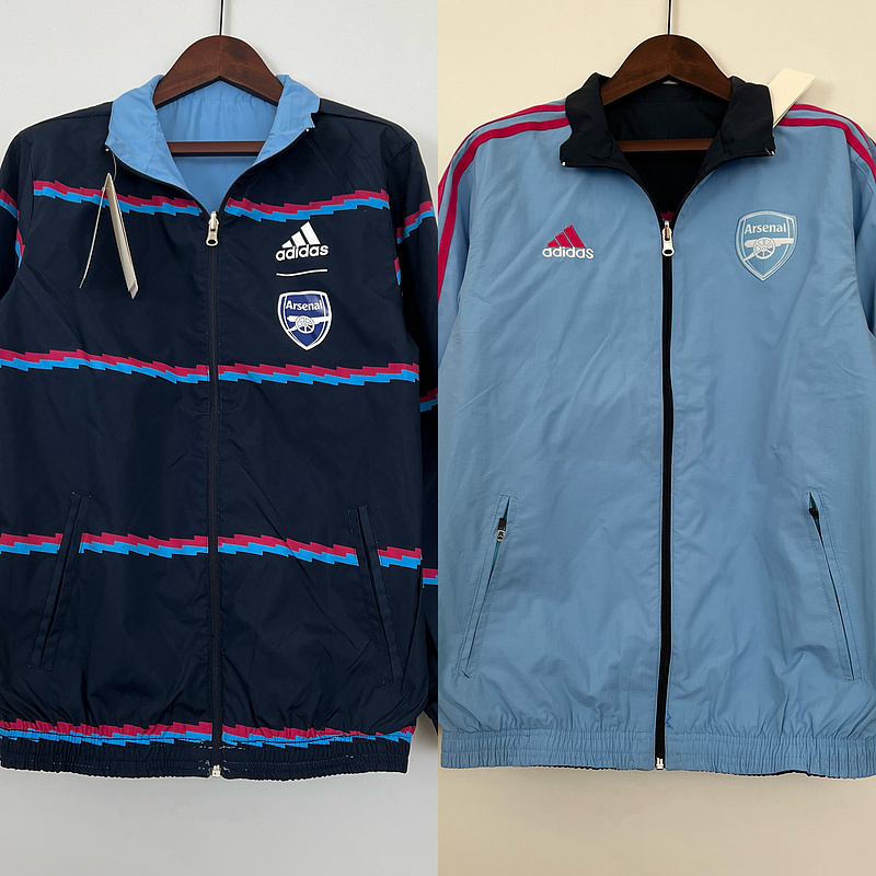 23-24 Arsenal Both Windbreaker Soccer Jerseys Yupoo