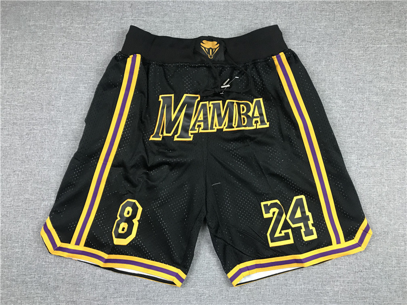 Lakers Pocket Shorts Embroidery