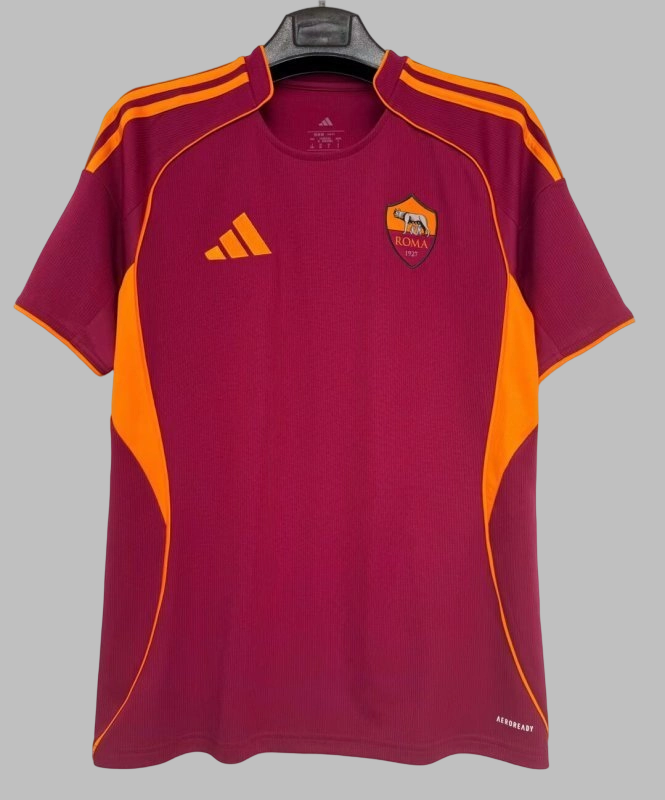 25-26 Roma Home Cheap Soccer Jerseys Yupoo