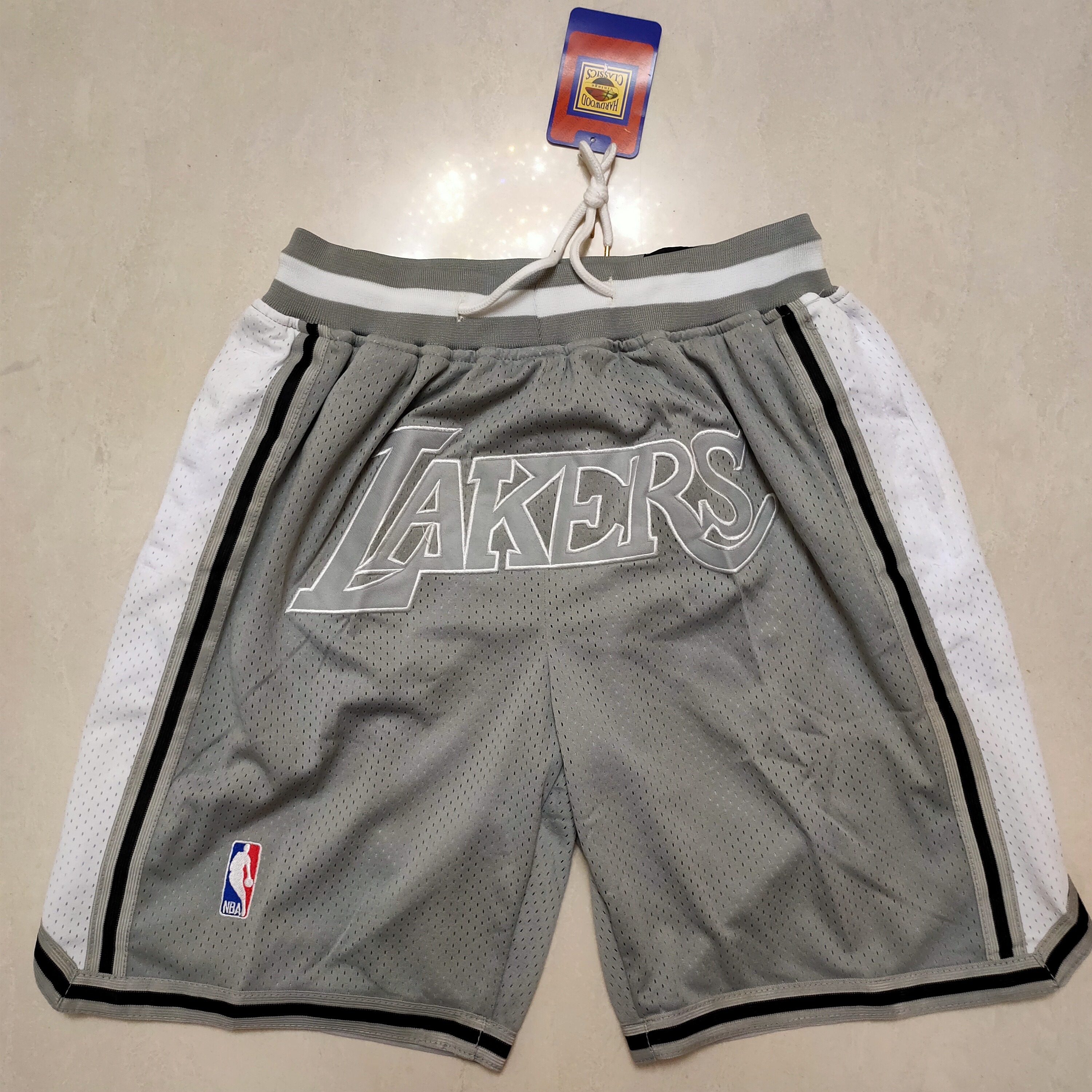 Lakers Pocket Shorts Embroidery