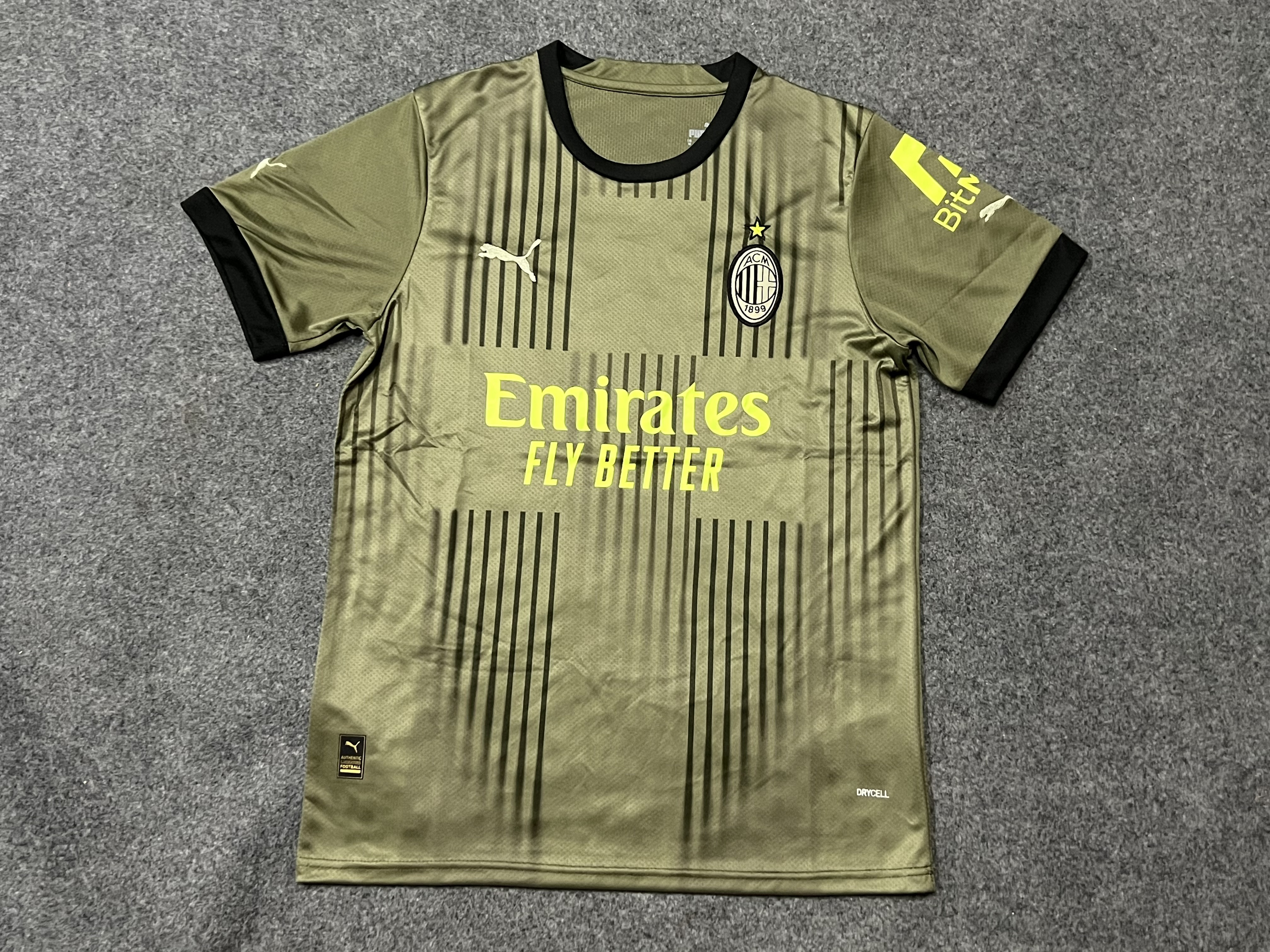 23-24 AC Milan Third Green Soccer Jerseys Yupoo
