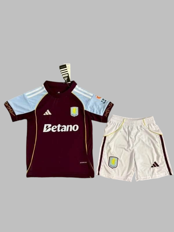 25-26 Aston Villa Third Kids Cheap Soccer Jerseys Yupoo