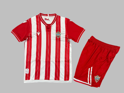 25-26 Almeria Home Kids Cheap Soccer Jerseys Yupoo