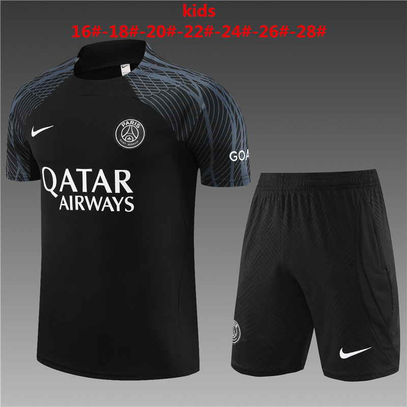 23-24 Paris Kids Training Soccer Jerseys Yupoo