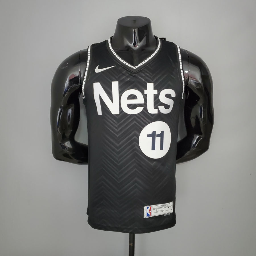 2021 Irving #11 Brooklyn Nets Bonus Edition Black NBA Jersey S-XXL