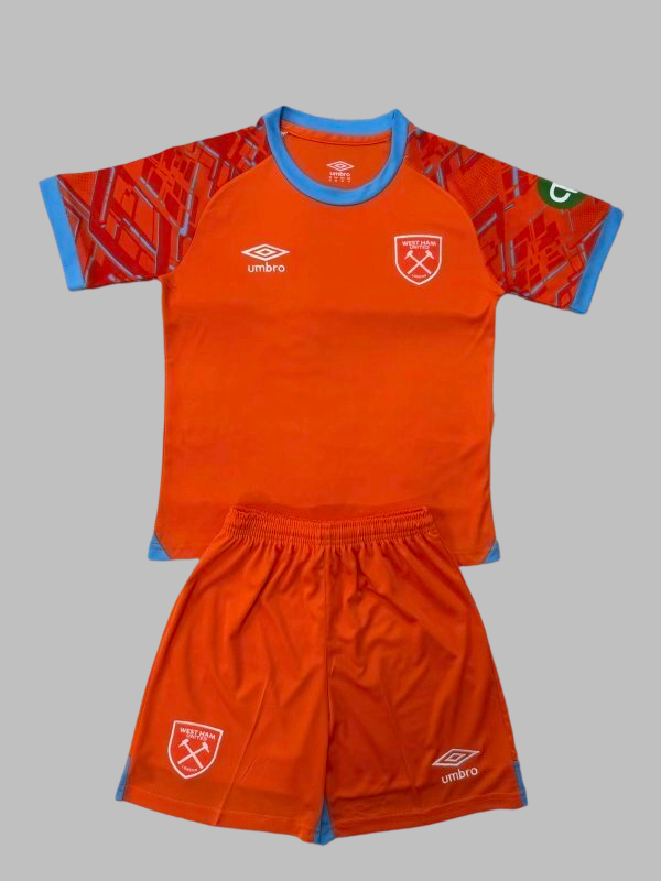 25-26 West Ham Goalkeeper Kids Cheap Soccer Jerseys Yupoo