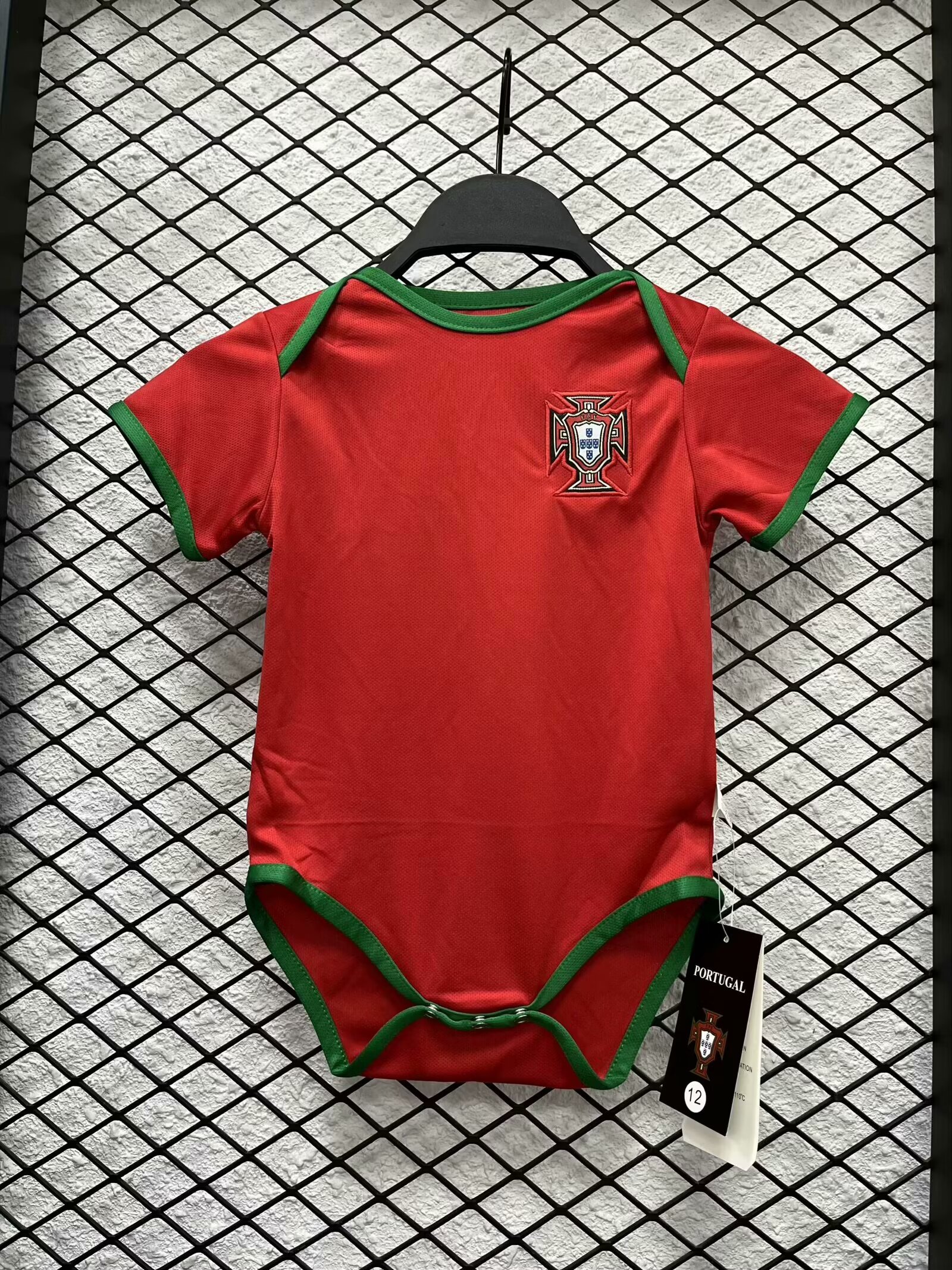 2024 Portugal Home Baby Soccer Jerseys Yupoo